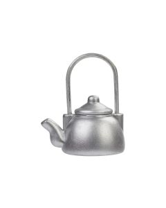 HobbyFun Mini-Utensilien Teekanne Silber