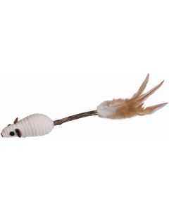 Nobby Katzen-Spielstab Matatabi Stick mit Rasselmaus, 14 cm