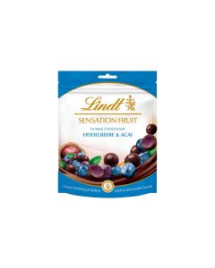Lindt Schokolade Sensation Fruit Dunkel Heidelbeere & Acai 150 g