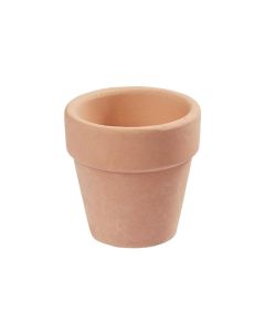 HobbyFun Mini-Utensilien Blumentopf Terrakotta