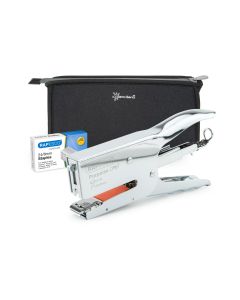 Rapesco Heftzange Germ-Savvy One 45 Seiten, Chrom