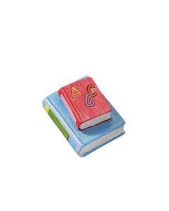 HobbyFun Mini-Utensilien Bücher Rot/Hellblau
