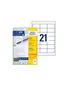 Avery Zweckform Universal-Etiketten 6170 64x36 mm, 30 Blatt