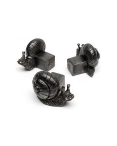 Jardinopia Pflanzentopffüsse Potty Feet Schnecke, 3er Set