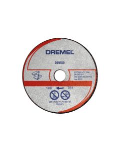 Dremel Trennscheibe DSM510 Metall, Ø 77 mm, 3 Stück