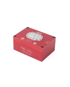 RC4WD Empfängerbox Benzintank Attrappe, Rot, Aluminium, 1:10