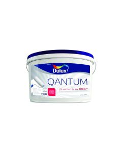 Dulux Wand- und Deckenfarbe Quantum Matt, Reinweiss, 10 L