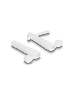 Delock Staubschutz für USB-C Stecker und Apple Lightning Stecker