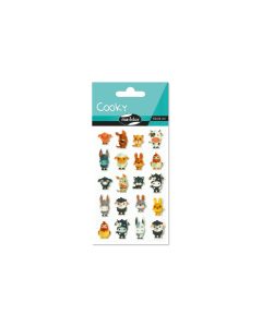 Clairefontaine Motivsticker 3D Cooky Bauernhof 1 Bogen