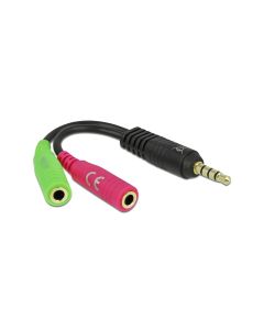 Delock Audio-Adapter 3.5 mm Klinke - Klinke 3.5 mm, female