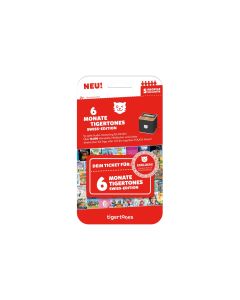 Tigermedia tigertones – Ticket Swiss Edition 6 Monate