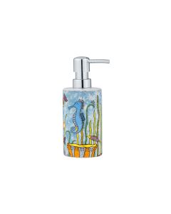 Wenko Seifenspender Ocean Life Rollin Art 360 ml, Mehrfarbig