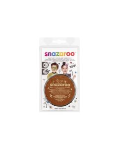 Snazaroo Schminkfarbe Blister 18 ml, Kupfer Metallic