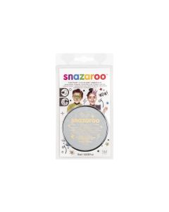 Snazaroo Schminkfarbe Blister 18 ml, Silber Metallic