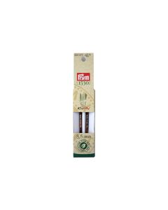 Prym 1530 Stricknadelspitzen Natural, kurz 3.50 mm, 8.7 cm, Birkenholz