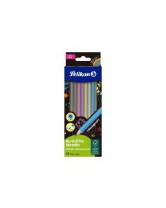 Pelikan Farbstifte Pelikan Buntstifte 10 Farben, Metallic