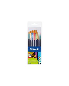 Pelikan Synthetikhaarpinsel Premium 8 Stück, diverse Grössen