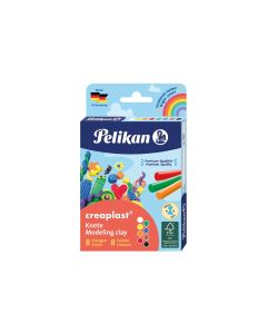 Pelikan Knetmasse Creaplast 8 Farben