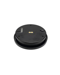 STT Solarpanel USB Ersatz, Rund, Schwarz