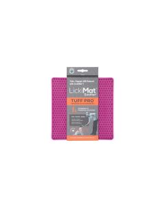 LickiMat Futtermatte Dog Soother PRO Tuff, 20 x 20 cm, Pink