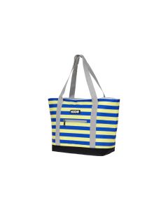 KOOR Kühltasche Shopper Strisce Giallo / Blu