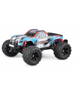 Amewi Monster Truck Hyper GO Brushless 4WD, Blau/Weiss, 1:16, RTR