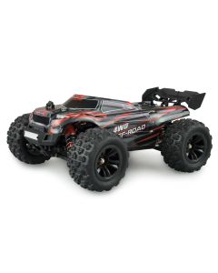 Amewi Truggy Hyper GO Brushless 4WD, Schwarz/Rot, 1:16, RTR