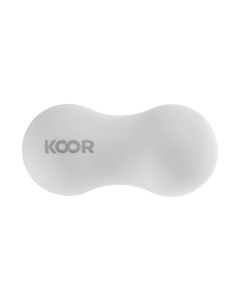 KOOR Faszientraining Doppelball Weiss