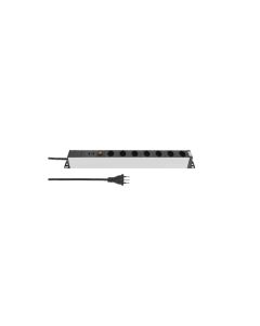 STEFFEN 19 Steckdosenleiste 7x T13, Silber