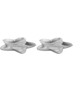 Leonardo Schale Palazzo 29 cm, 2 Stück, Silber