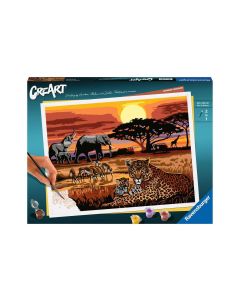 Ravensburger Malen nach Zahlen CreArt: Savannah Landscapes