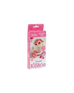 Decora Prägerform Blumen Rosa