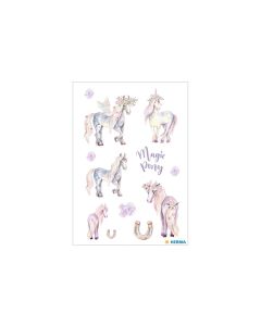 Herma Stickers Motivsticker Magic Pony, 2 Blatt