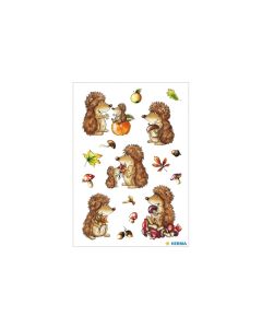 Herma Stickers Motivsticker Igel, 3 Blatt