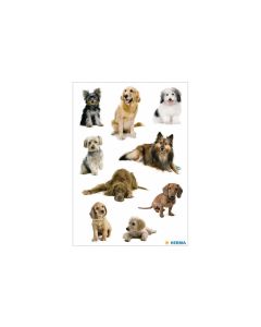 Herma Stickers Motivsticker Hundefotos, 3 Blatt