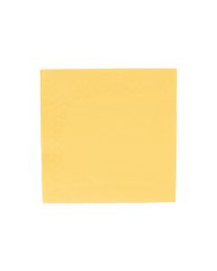 ELCO Papierservietten 33 cm x 33 cm, 100 Stück, Gelb