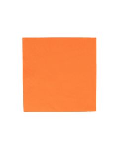 ELCO Papierservietten 33 cm x 33 cm, 100 Stück, Orange