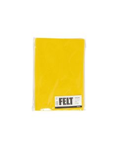 Creativ Company Bastelfilz 1.5 - 2 mm, A4, 10 Blatt, Gelb