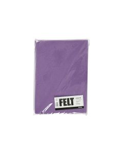 Creativ Company Bastelfilz 1.5 - 2 mm, A4, 10 Blatt, Hellviolett