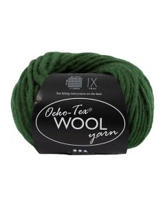 Creativ Company Wolle Oeko-Tex 50 g, Grün
