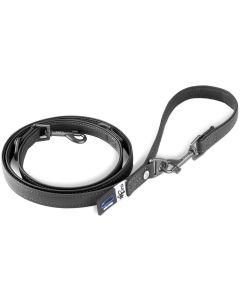 curli Hundeleine aus Apfelleder, M, 1.6 m, Schwarz