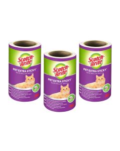 Scotch-Brite Kleiderroller Pet Refill, 3 Ersatzrollen