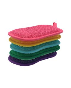 Livington Everclean Geschirrschwamm Duo Sponge 16 x 9.5 x 1.5 cm, 5 Stück