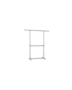 Songmics Garderobenständer 101 - 166 cm, Metall