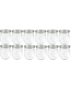 Weck Einmachglas 220 ml, 12 Stück