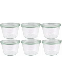 Weck Einmachglas 250 ml, 6 Stück