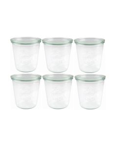Weck Einmachglas 290 ml, 6 Stück