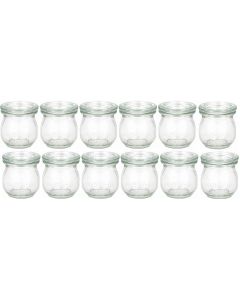 Weck Einmachglas 75 ml, 12 Stück