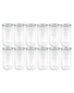 Weck Einmachglas 340 ml, 12 Stück