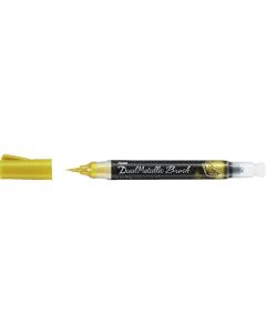 pentel Pinselstift Dual Metallic Brush Gold